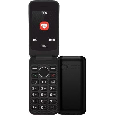 Мобильный телефон INOI 247B с док-станцией - Black