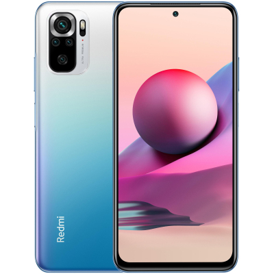 Смартфон Xiaomi Redmi note 10S RU 6+64 Ocean Blue (33448)