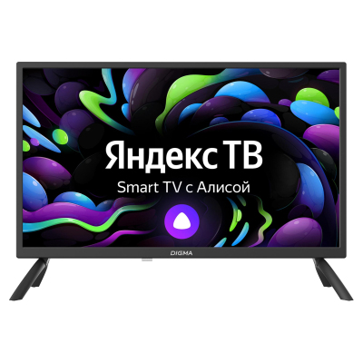 Телевизор Digma DM-LED24SBB31, HD ready, smart (Яндекс ТВ)