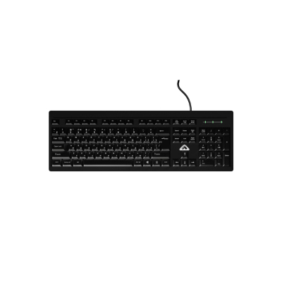 Клавиатура проводная БЕШТАУ КЛ104РУ 104 клавиши, USB, 1,2м, KЛ104PY/TA