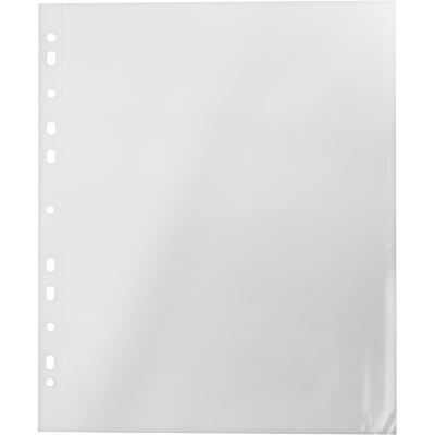 Файл-вкладыш А4, 35 мкм 100шт./уп. с перфорацией эко