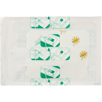 Перевяз. ср-ва Пластырь-повязка IV д/катетеров водонепроницаемые 6смx8см