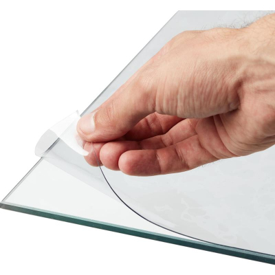 Коврик на стол 1200x600мм пленка-жидкое стекло пвх прозр. для дома иофиса