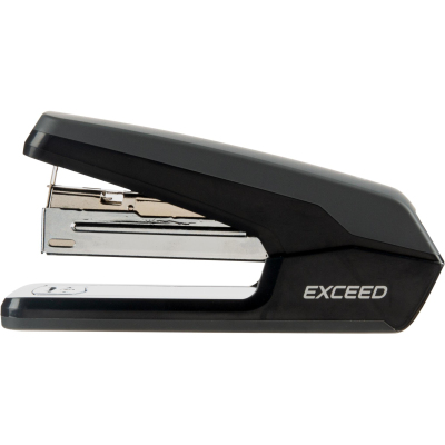 Степлер Deli E0464BLACK Exceed 24/6 26/6 (25листов) белый 100скоб металл