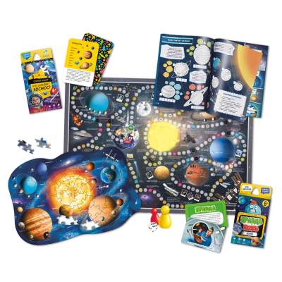 Игра Полезный подарок. Тайны космоса. 5в1 ГЕОДОМ