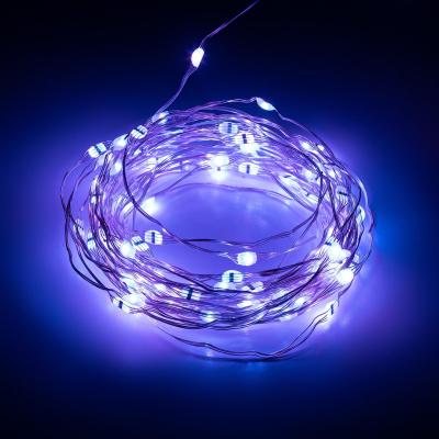 Электрогирлянда Нить Bluetooth, RGB, мульти, 10 м, ЕGNIG - PU-1