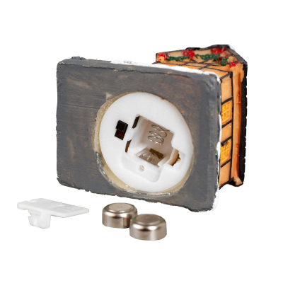 Сувенир Дом с еловой гирляндой,керамика, AG13х3,теп бел 5133376