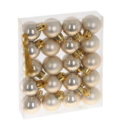 Украшение новогоднее Шар, набор из 20 шт, D3 см 753565