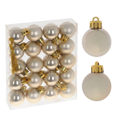 Украшение новогоднее Шар, набор из 20 шт, D3 см 753565