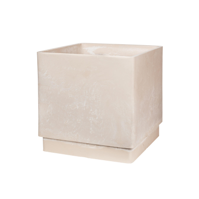 Горшок для растений Квадратный,57л,ПЕСОЧНЫЙ (БЕЖЕВЫЙ),H-16UF40п