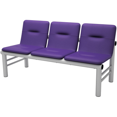 Многоместная секция UD_Троя 3секц.СМ-105-03 UN карк.ал.муар,к/з К-40 фиолет