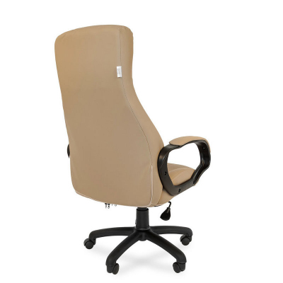 Кресло RC_РК 190 экокожа бежевая, пластик