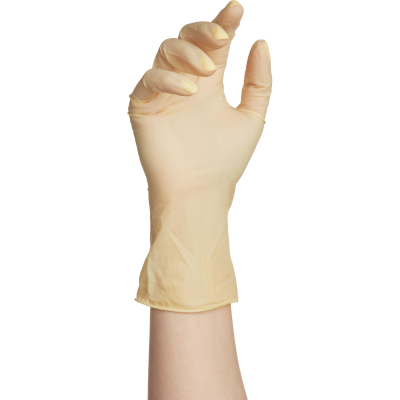 Мед.смотров. перчатки латекс н/c, н/о, текст, 2-хлор S&C TL/DL202 (L) 50п