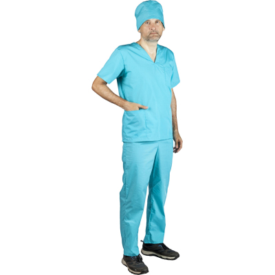 Костюм хирурга Универс./м05-КБР +колпак (р.48-50) р.170-176