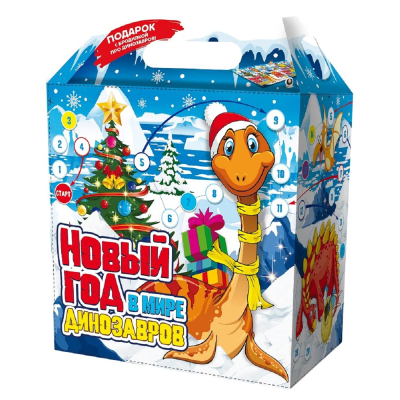 Новогодний сладкий подарок Дракончик игруля 1200 грамм 2023,К17