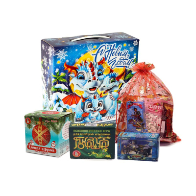 Новогодний сладкий подарок Ночные Драконы, 1000г КА-41