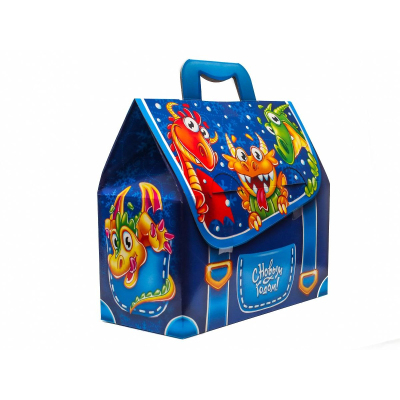 Новогодний сладкий подарок Портфельчик Светофор, 1000г КА-43