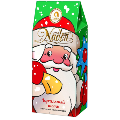 Чай черный Идеальный гость НГ в к/к 50гр, 1ЧАЧЕРПЛ-202412-00