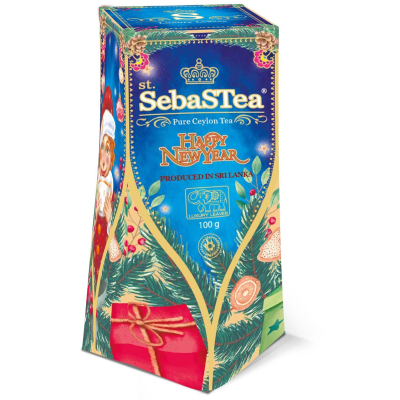 Чай черный SebaSTea 'Winter bliss' ассортимент НГ 100г