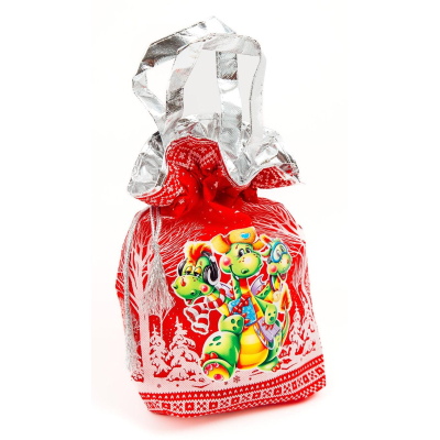 Новогодний сладкий подарок Мешочек Новогодний, 1000г, КА-19