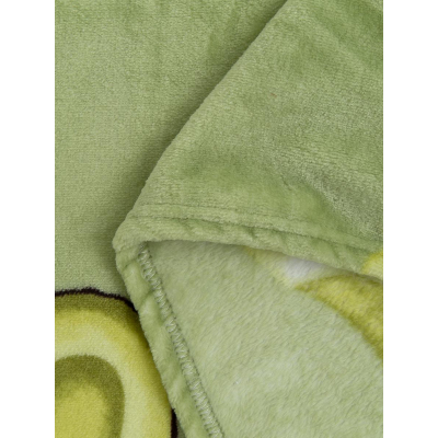 Плед Авокадо Фланель 140х200 см Зеленый, 37389