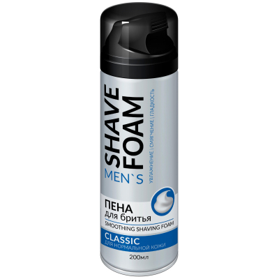 Пена для бритья Shave Foam Classic для нормальной кожи 200 мл