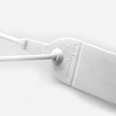 Пломба универсальная номерная Фаст 220, белый, 100 шт/уп