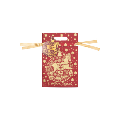 Мешочек Magic Time С новым годом! 0,2x20x30см НГ арт.86065