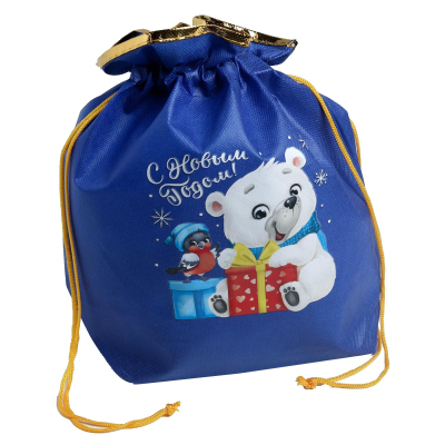 Мешочек подарочный 'Новогодний подарок', НГ 28 х28 см, 5044022
