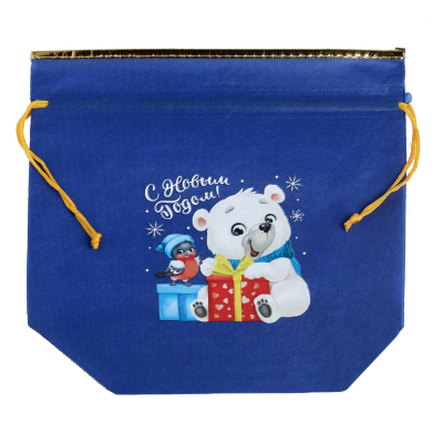 Мешочек подарочный 'Новогодний подарок', НГ 28 х28 см, 5044022