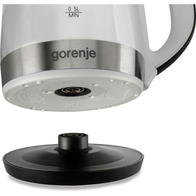 Чайник Gorenje K17GLBW 731697 черный/белый