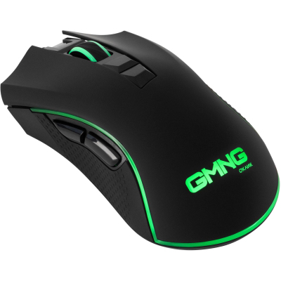 Мышь компьютерная Oklick GMNG 980GMW черный 10000dpi/7but WLS (1533166)