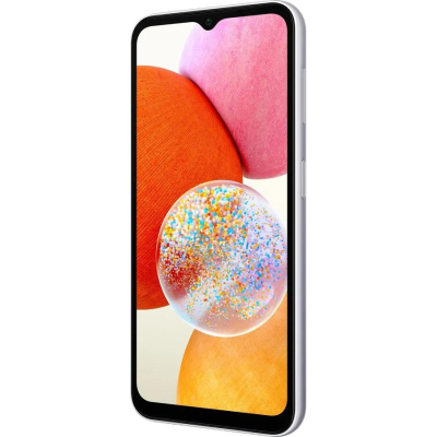 Смартфон Samsung Galaxy A14 SM-A145 128Gb 4Gb серебристый 3G 4G 2Sim 6.6