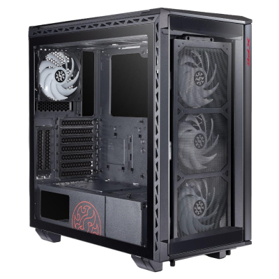 Корпус ADATA XPG BATTLECRUISER BLACK Midi-Tower, черный, 120mm ARGB fanx4