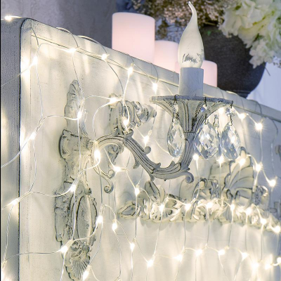 Гирлянда светодиодная Сеть 1.8х1.5м 180 Белые 215-135