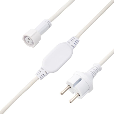 Шнур питания для гирлянды 'Дюраплей' 4 А, подкл до 200 м, 230 В 315-001