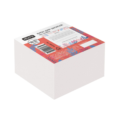 Блок для записей Attache Selection 90x90x50 Флора, разноцветный