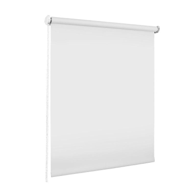 Жалюзи SKR Рулонная штора , Blackout, LUX цвет белый 160x175 см