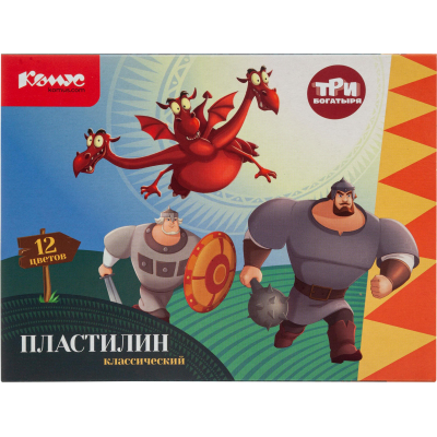 Набор школьный для труда КОМУС Три Богатыря 6 предметов