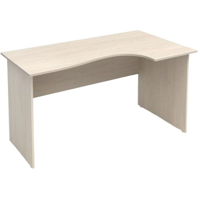 Стол эргономичный MON_Канц правый СК30.15 дуб молочный