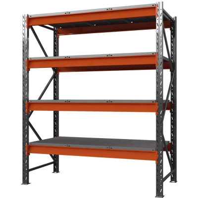 Стеллаж металлический ГТС_Оптима, 2500x1540x785, Ярусы: 4 шт. метал