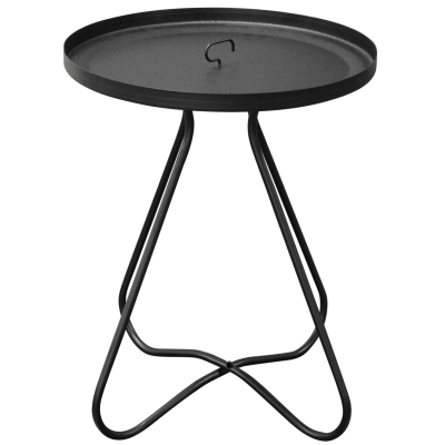 Стол журнальный EL_Sheffilton SHT-CT3 черный муар (210910)