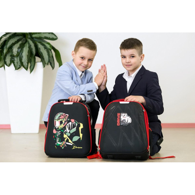 Ранец №1School Drive, 2 отд., эргоном. спинка