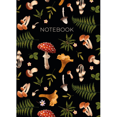 Тетрадь общая №1 School Ночной Лес А5 40л клетка сшивка уп(2шт) бл70 г/кв.м