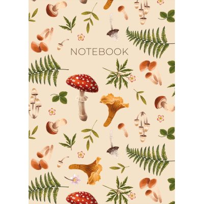 Тетрадь общая №1 School Ночной Лес А5 40л клетка сшивка уп(2шт) бл70 г/кв.м