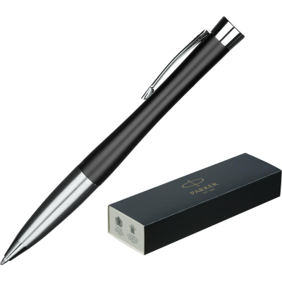 Ручка шариковая Parker Urban Muted Black CT BP Twist,синий,Китай,2143639