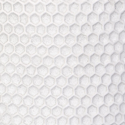 Кашпо Ханни Круглое, файберстоун, белое, D31 H47 cm арт.HON-CLNDR-AW-31