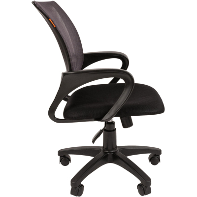 Кресло VT_Chairman 696 сетка/ткань TW-04 серый пластик