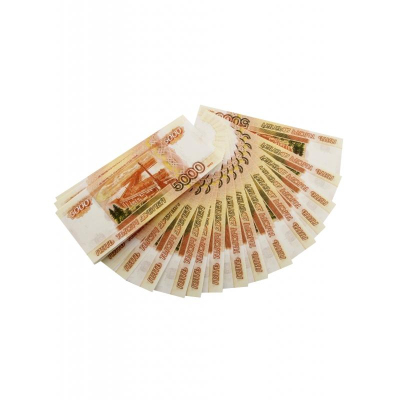 Деньги сувенирные Забавная Пачка 5000 руб., 89452