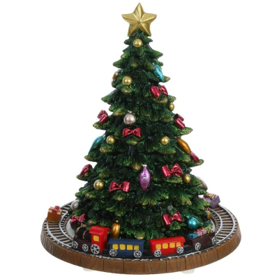 Фигурка , декоративная Елочка (движение, музыка), L14,5W14,5 H19см 781499